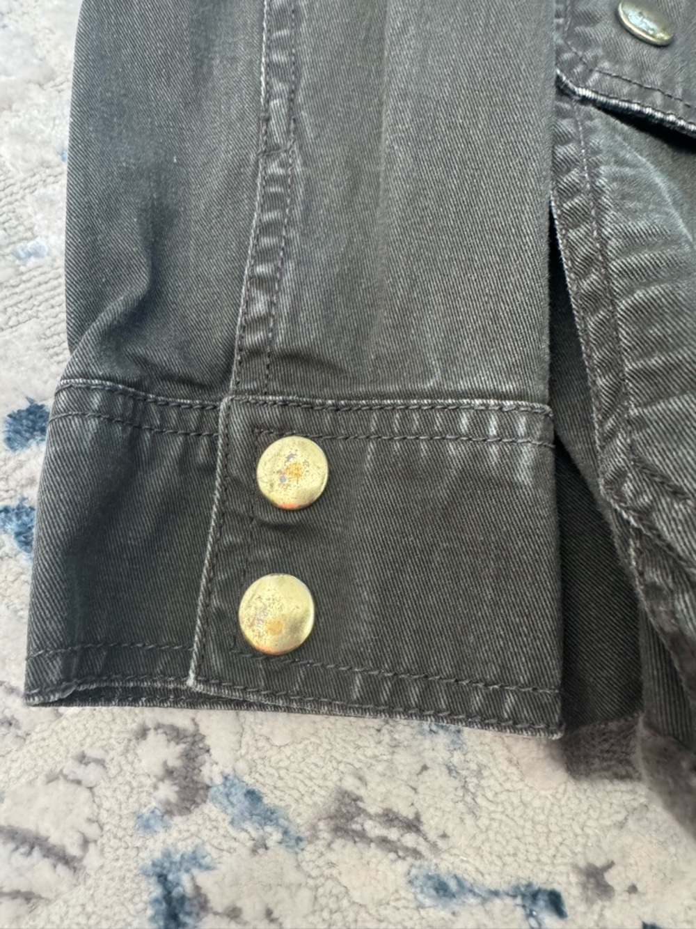 J. Crew Military Field Jacket in Dark Olive - Picture 5 of 8